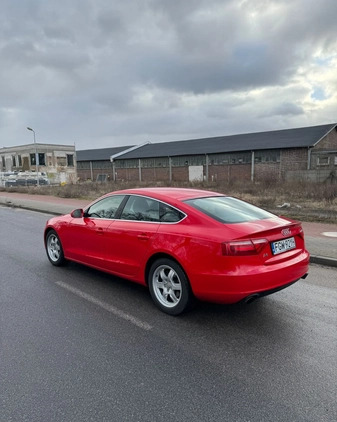 Audi A5 cena 19999 przebieg: 109000, rok produkcji 2010 z Leżajsk małe 37